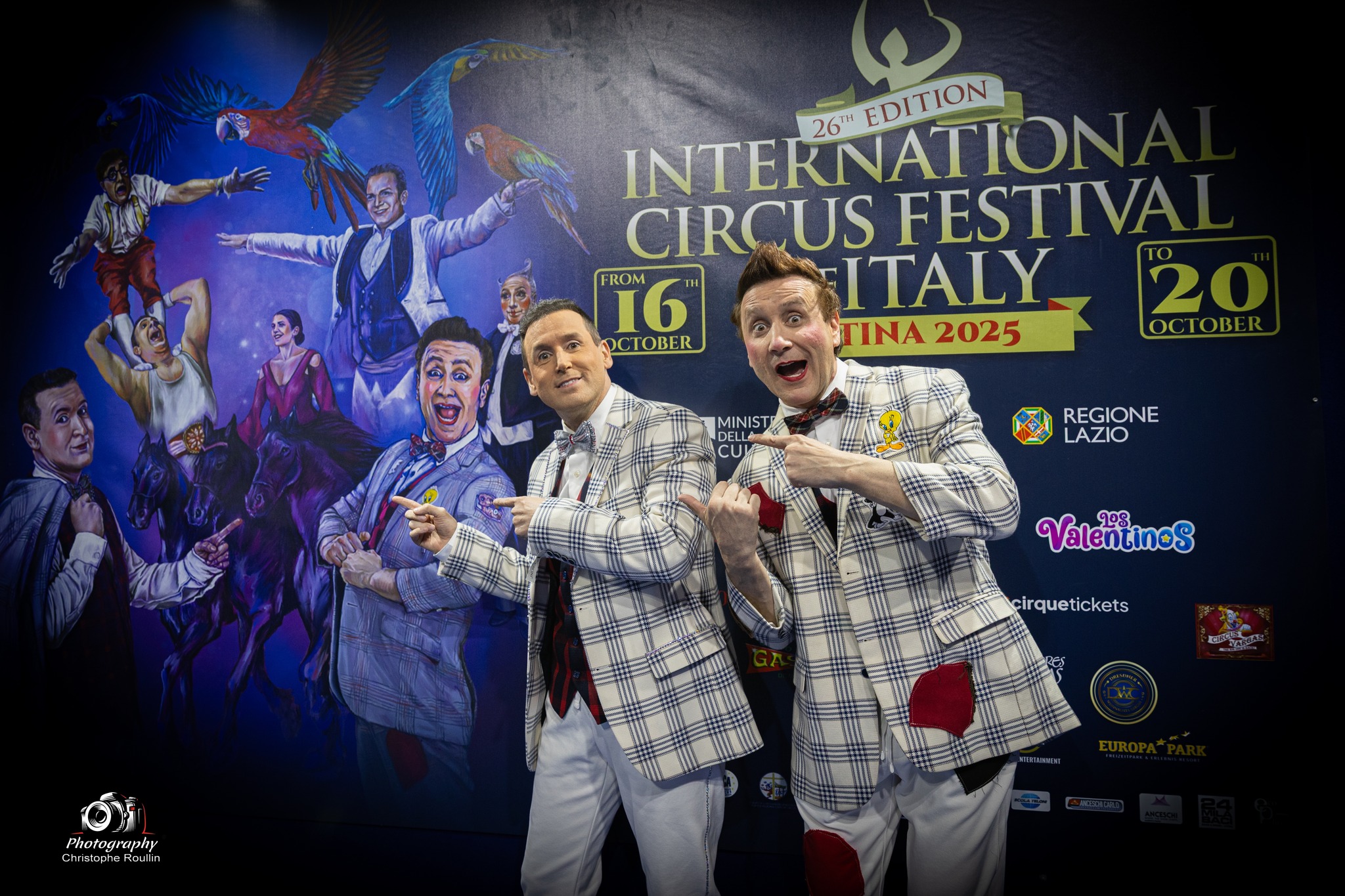Los Valentinos en el Festival Internacional del Circo de Italia